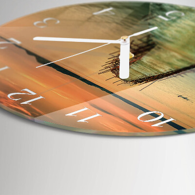 Horloge ronde Réseau