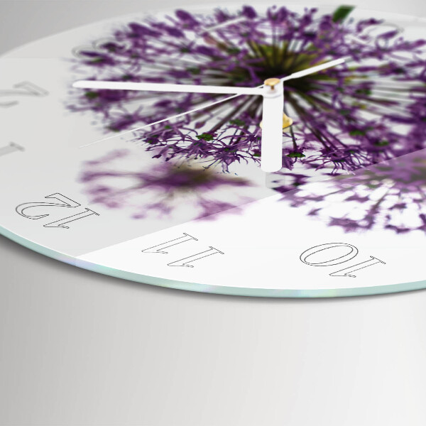 Horloge ronde Fleur