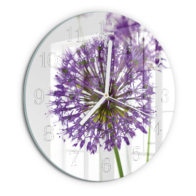 Horloge ronde Fleur