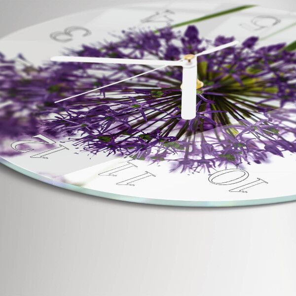 Horloge ronde Fleur