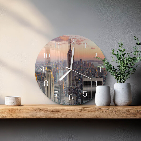 Horloge ronde Horizon