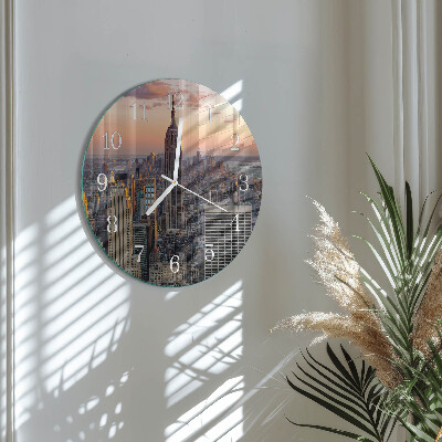 Horloge ronde Horizon