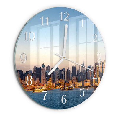 Horloge ronde Horizon
