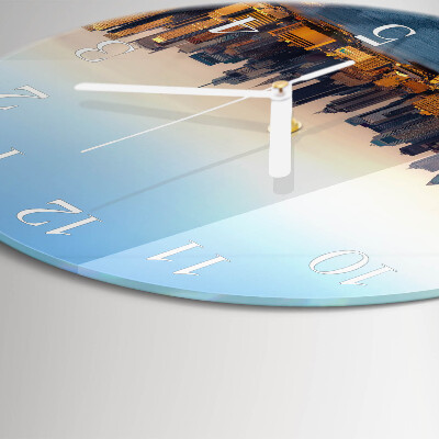 Horloge ronde Horizon