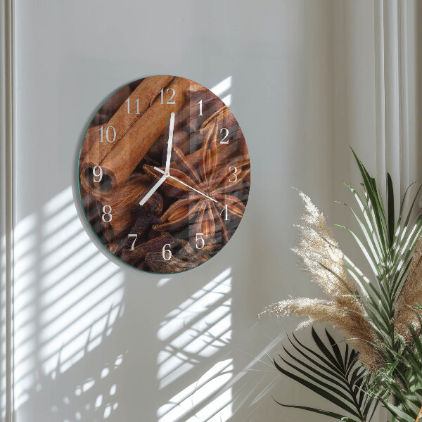 Horloge ronde Vanille