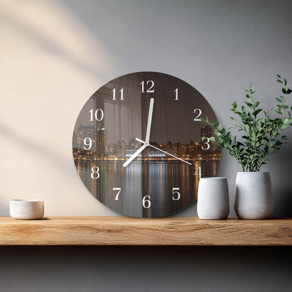 Horloge ronde Horizon