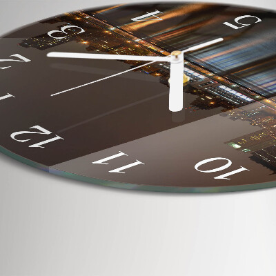 Horloge ronde Horizon