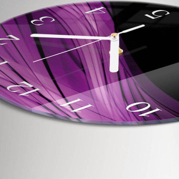 Horloge ronde Abstraction