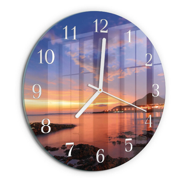 Horloge ronde Île de la Mer