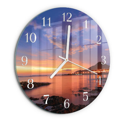 Horloge ronde Île de la Mer