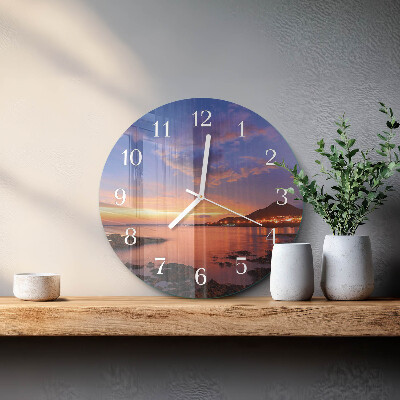 Horloge ronde Île de la Mer