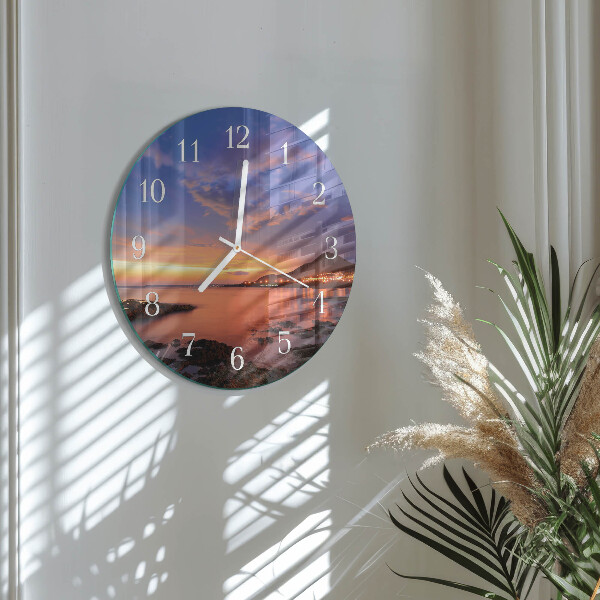 Horloge ronde Île de la Mer