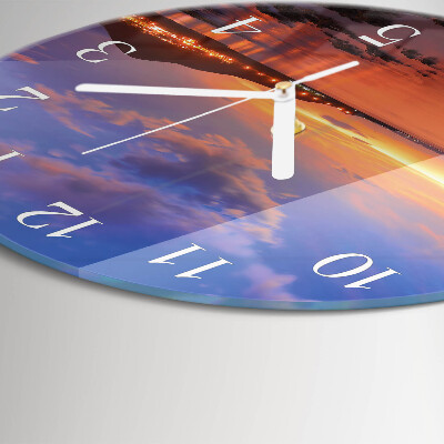 Horloge ronde Île de la Mer