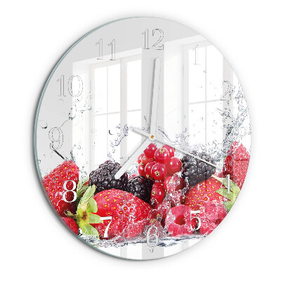Horloge ronde Fruit