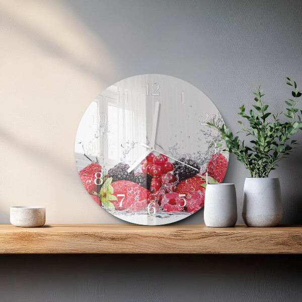 Horloge ronde Fruit