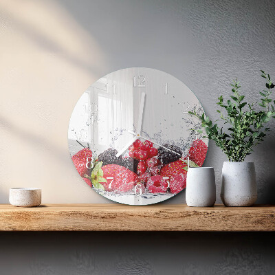 Horloge ronde Fruit