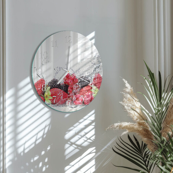 Horloge ronde Fruit