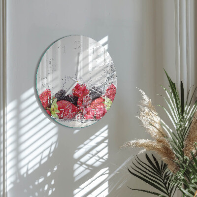Horloge ronde Fruit