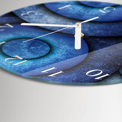 Horloge ronde L'art des cercles