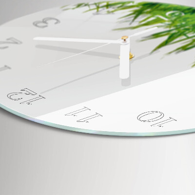 Horloge ronde Herbe