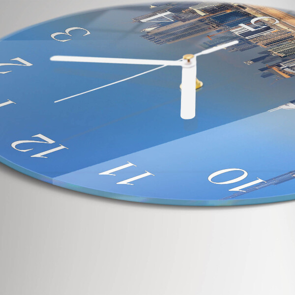 Horloge ronde Horizon de Dubaï