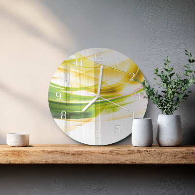 Horloge ronde Abstraction