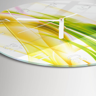 Horloge ronde Abstraction