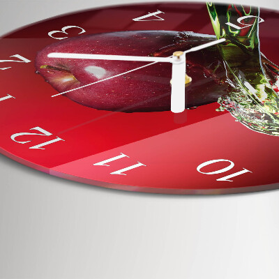 Horloge ronde Pomme
