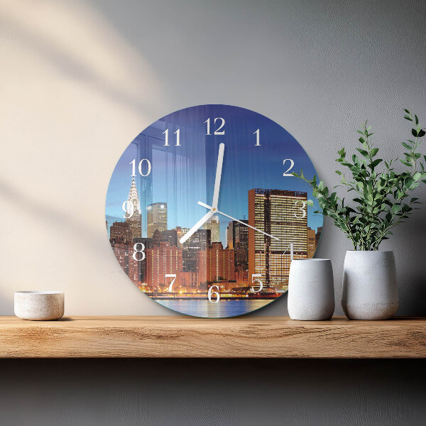 Horloge ronde Horizon
