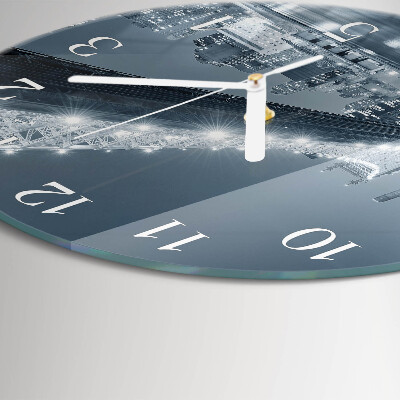 Horloge ronde Pont
