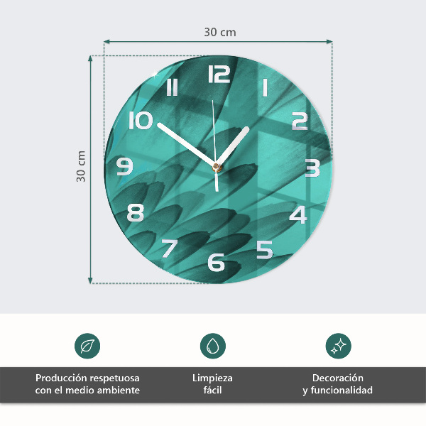 Horloge ronde Café en grains