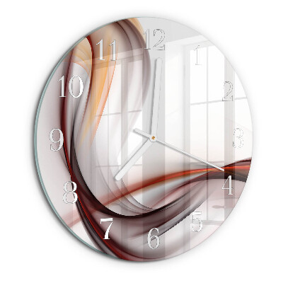 Horloge ronde Abstraction