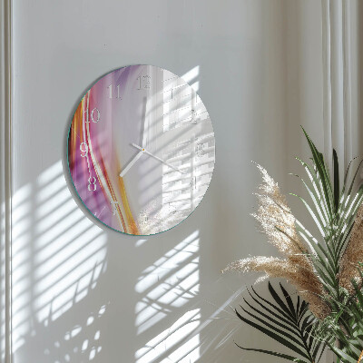 Horloge ronde Abstraction