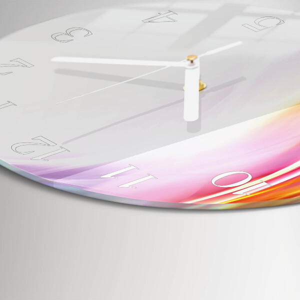 Horloge ronde Abstraction