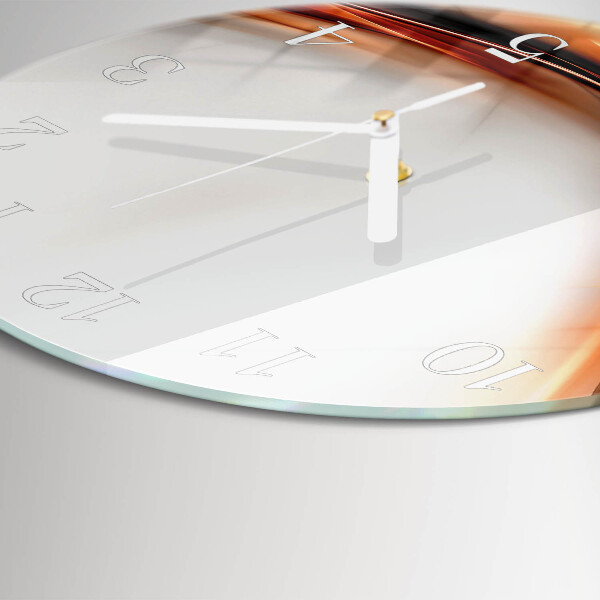 Horloge ronde Abstraction