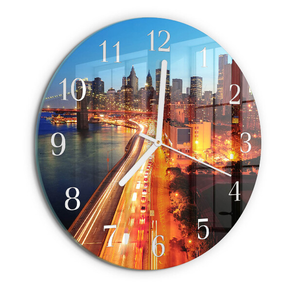 Horloge ronde Horizon