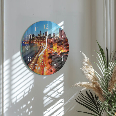 Horloge ronde Horizon