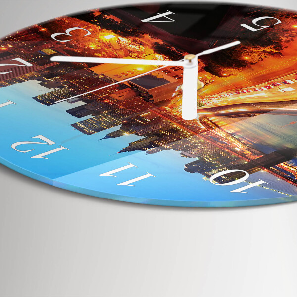 Horloge ronde Horizon