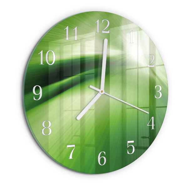 Horloge ronde Abstraction
