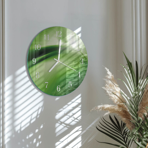 Horloge ronde Abstraction
