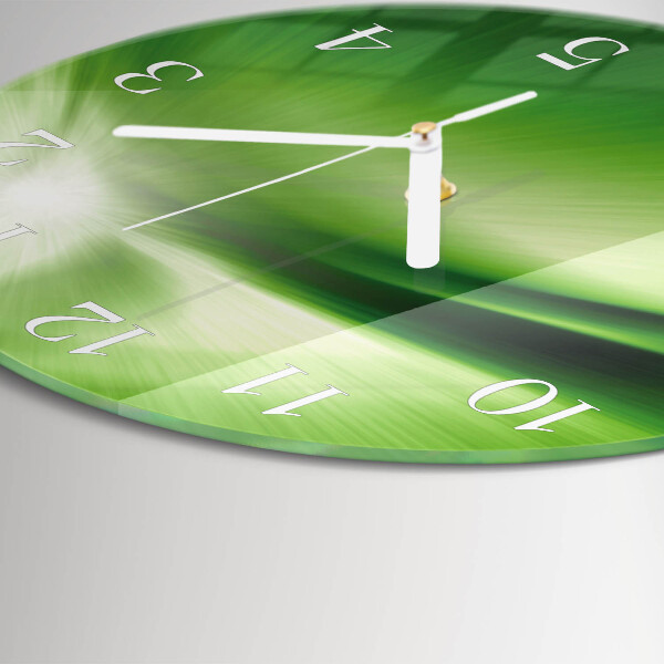 Horloge ronde Abstraction