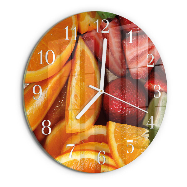 Horloge ronde Fruit
