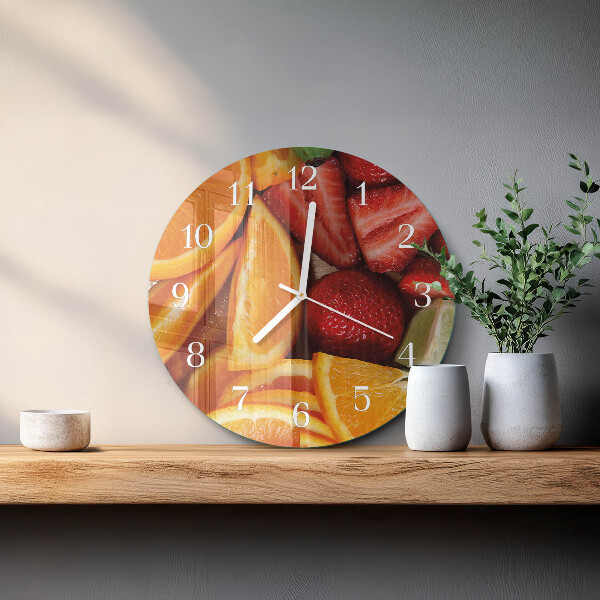 Horloge ronde Fruit