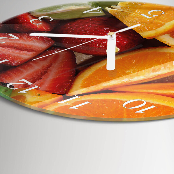 Horloge ronde Fruit