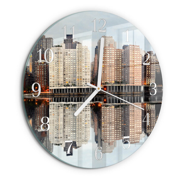 Horloge ronde Horizon