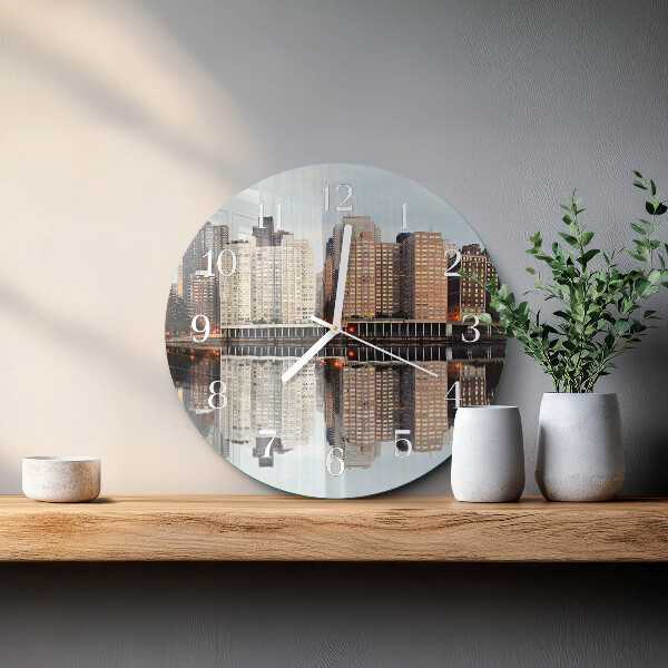 Horloge ronde Horizon