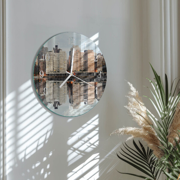 Horloge ronde Horizon