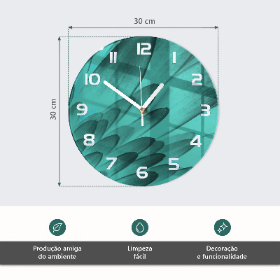 Horloge ronde Horizon