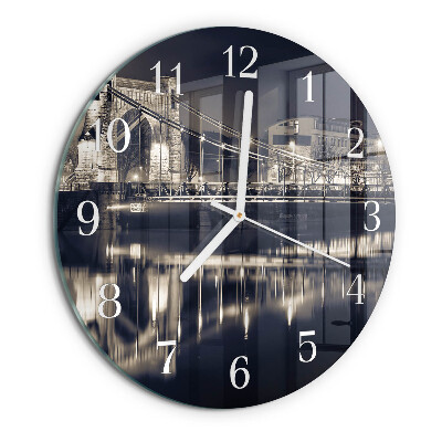 Horloge ronde Pont