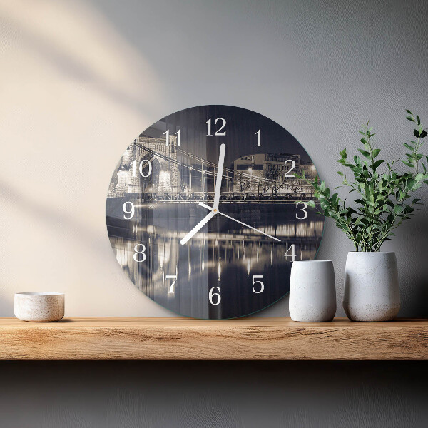 Horloge ronde Pont